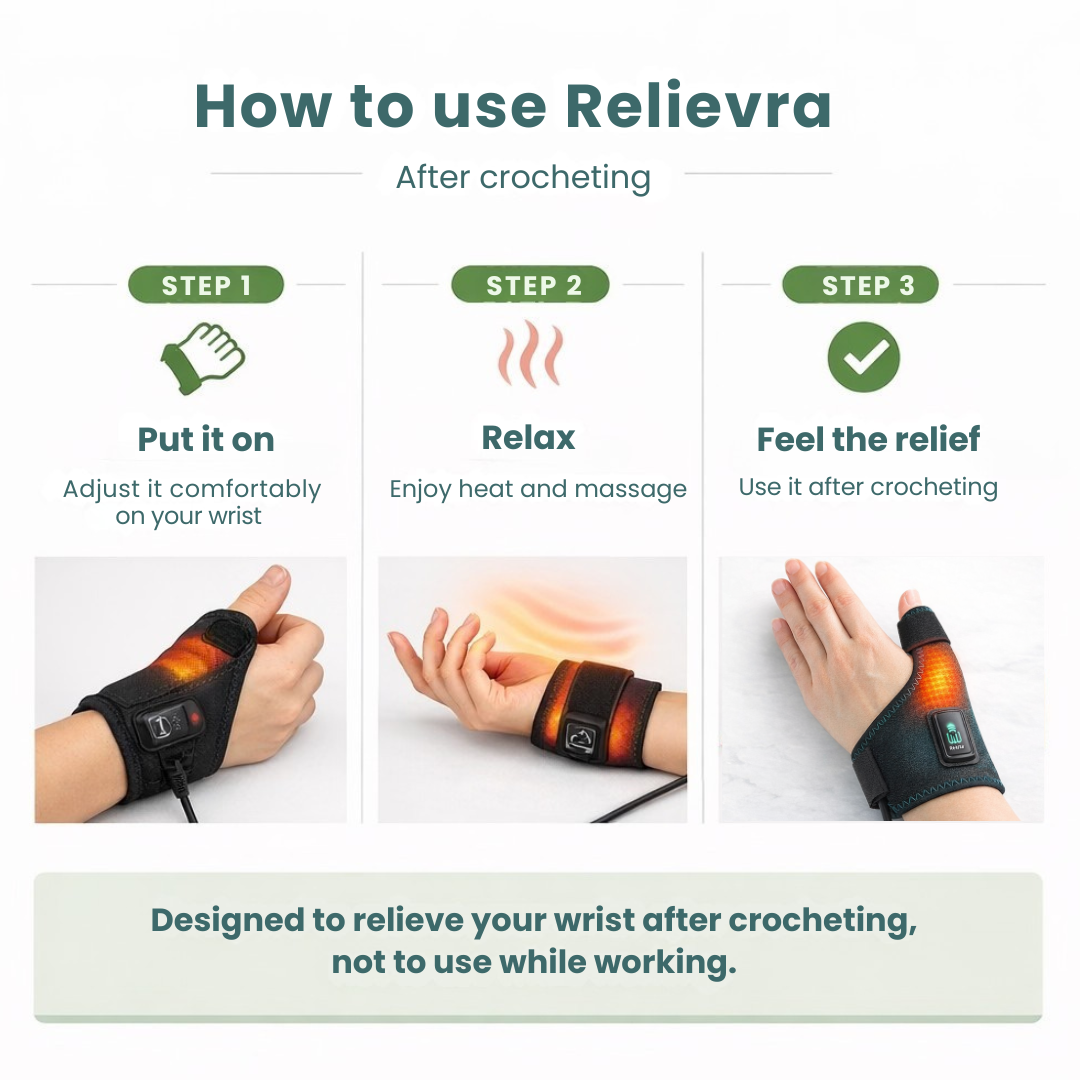 Relievra Wrist & Thumb Massager
