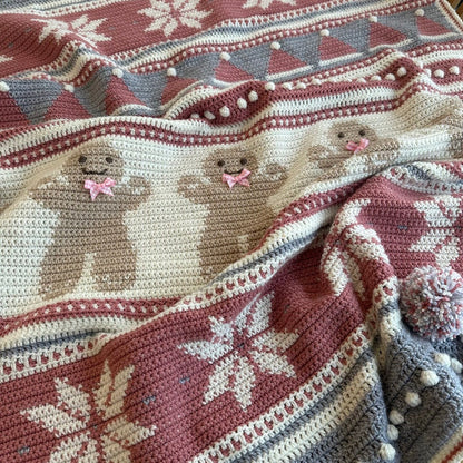 Christmas Blanket Crochet Pattern