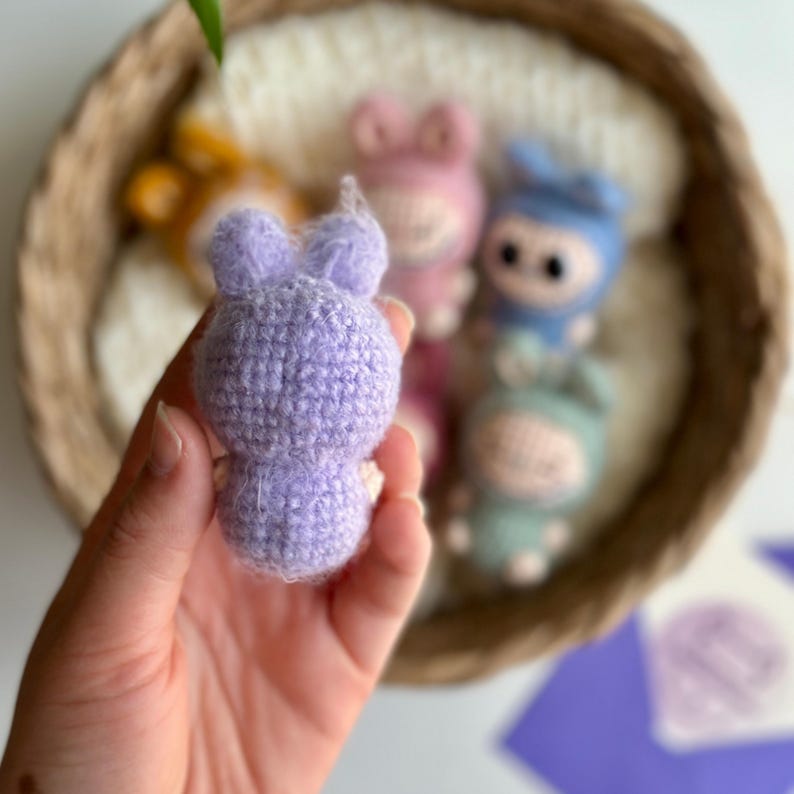 Baby Cake Labubu Crochet Pattern * Amigurumi *
