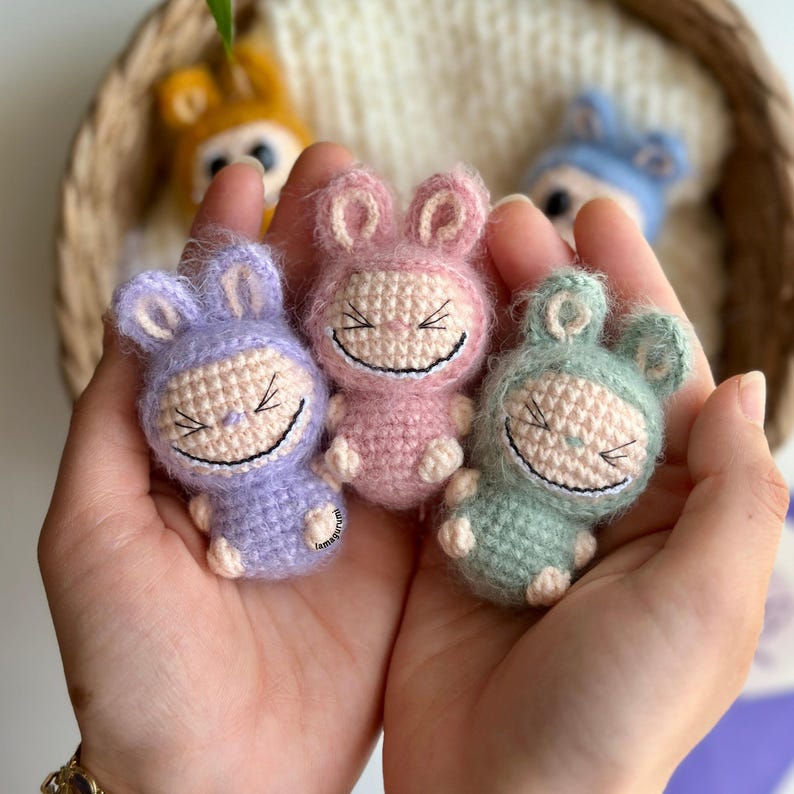 Baby Cake Labubu Crochet Pattern * Amigurumi *