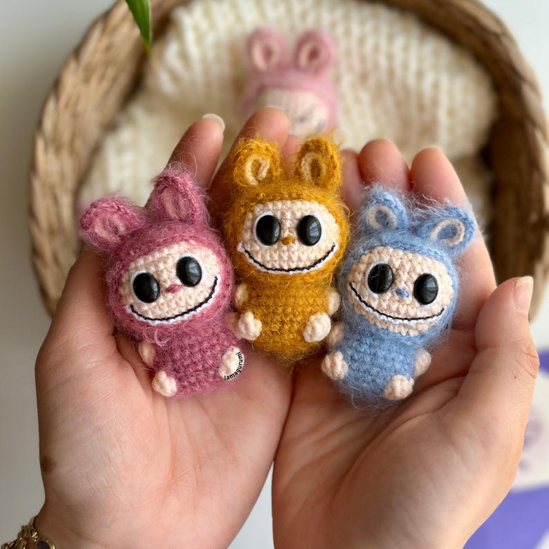 Baby Cake Labubu Crochet Pattern * Amigurumi *