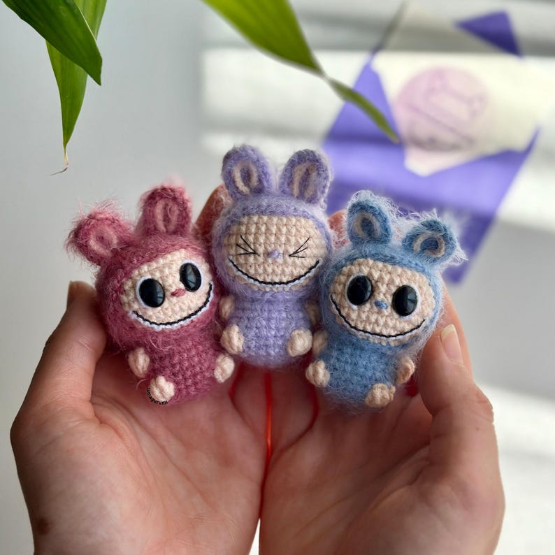Baby Cake Labubu Crochet Pattern * Amigurumi *