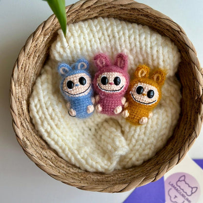 Baby Cake Labubu Crochet Pattern * Amigurumi *